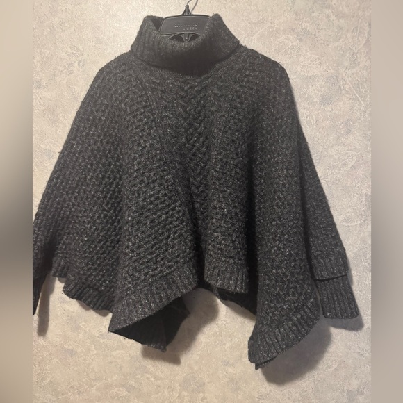 Lands' End Sweaters - Lands End Canvas Wool Alpaca Sweater Shawl Turtleneck